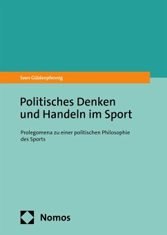 Cover Politisches Denken und Handeln im Sport (eBook, PDF)