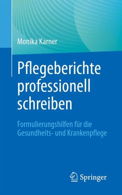 Cover Pflegeberichte professionell schreiben (eBook, PDF)