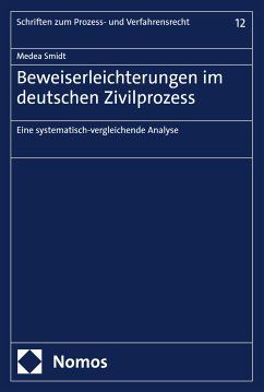 Cover Beweiserleichterungen im deutschen Zivilprozess (eBook, PDF)