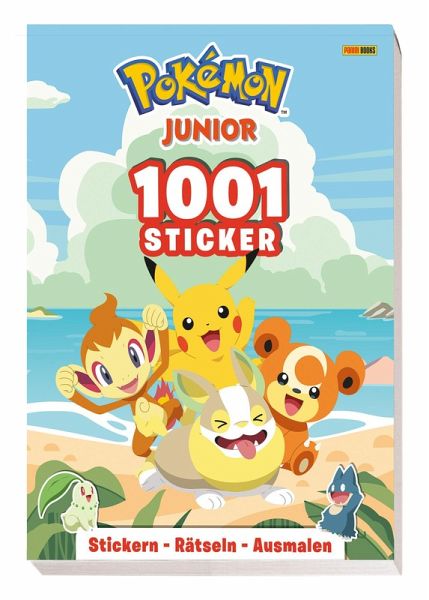 Pokémon Junior: 1001 Sticker - Stickern - Rätseln - Ausmalen Pokémon Junior: 1001 Sticker - Stickern - Rätseln - Ausmalen