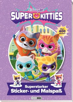 Disney Junior SuperKitties: Superstarker Sticker- und Malspaß - Disney;Panini