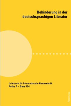 Cover Behinderung in der deutschsprachigen Literatur