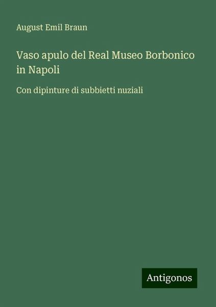 Vaso apulo del Real Museo Borbonico in Napoli