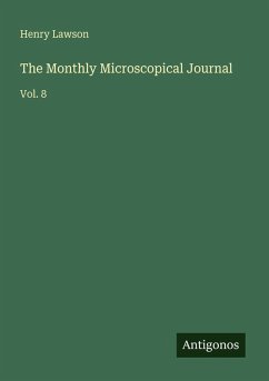 Cover The Monthly Microscopical Journal