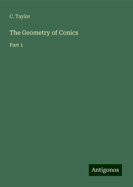 The Geometry of Conics The Geometry of Conics