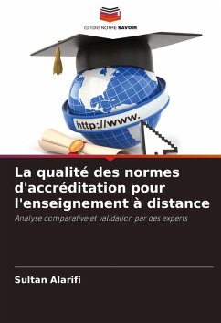 Cover La qualité des normes d'accréditation pour l'enseignement à distance