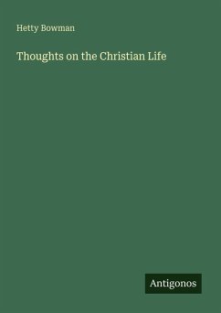 Cover Thoughts on the Christian Life