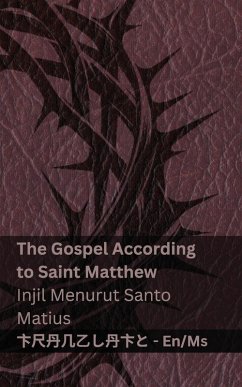 Cover The Bible (The Gospel According to Saint Matthew) / Alkitab (Injil Menurut Santo Matius)