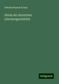 Abriss der deutschen Literaturgeschichte