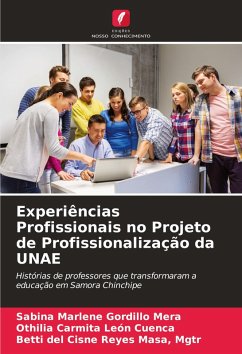 Cover Experiências Profissionais no Projeto de Profissionalização da UNAE
