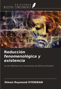 Cover Reducción fenomenológica y existencia