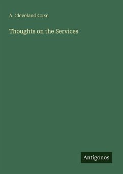 Cover Thoughts on the Services