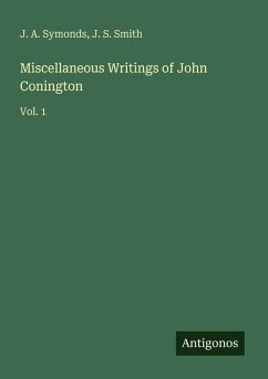 Cover Miscellaneous Writings of John Conington