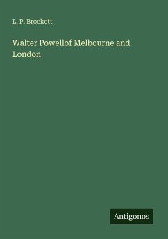 Cover Walter Powellof Melbourne and London
