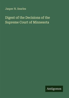 Cover Digest of the Decisions of the Supreme Court of Minnesota