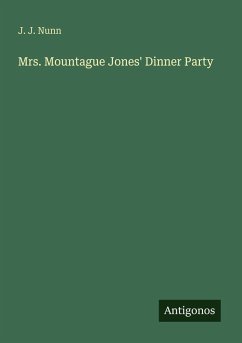Cover Mrs. Mountague Jones' Dinner Party