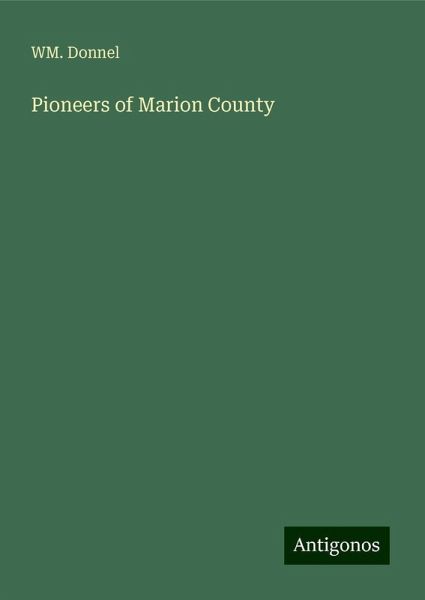 Pioneers of Marion County