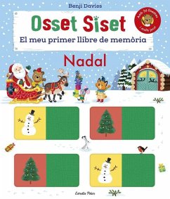 Cover Osset Siset. El meu primer llibre de memòria. Nadal