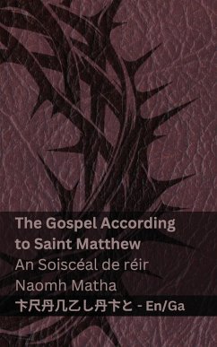Cover The Bible (The Gospel According to Saint Matthew) / An Bíobla (An Soiscéal de réir Naomh Matha)