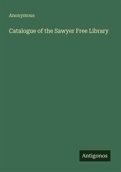 Cover Catalogue of the Sawyer Free Library
