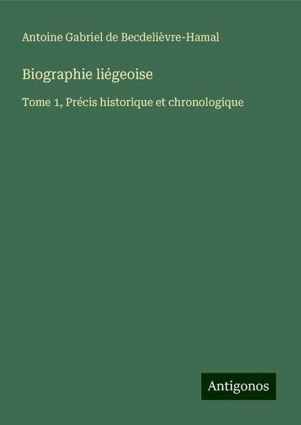 Biographie liégeoise