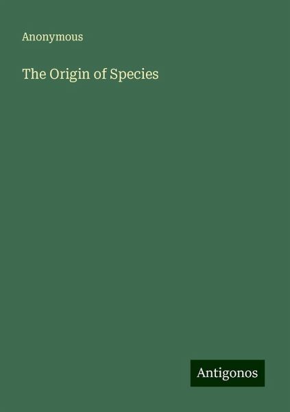 The Origin of Species