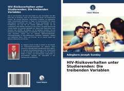Cover HIV-Risikoverhalten unter Studierenden: Die treibenden Variablen