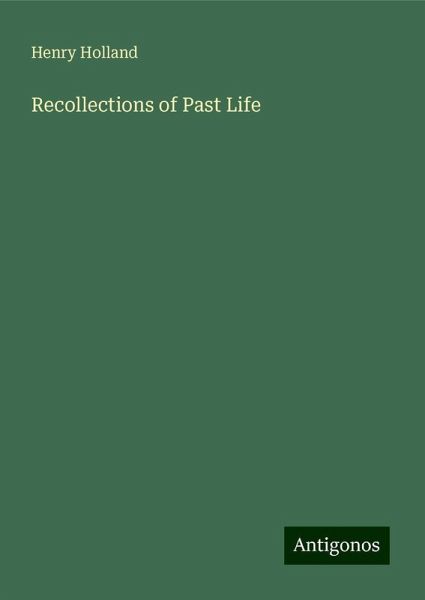 Recollections of Past Life Recollections of Past Life