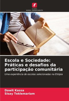 Cover Escola e Sociedade: Práticas e desafios da participação comunitária