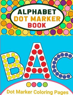 Cover Alphabet Dot Marker Activity Book for Toddlers