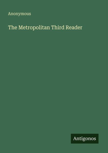The Metropolitan Third Reader