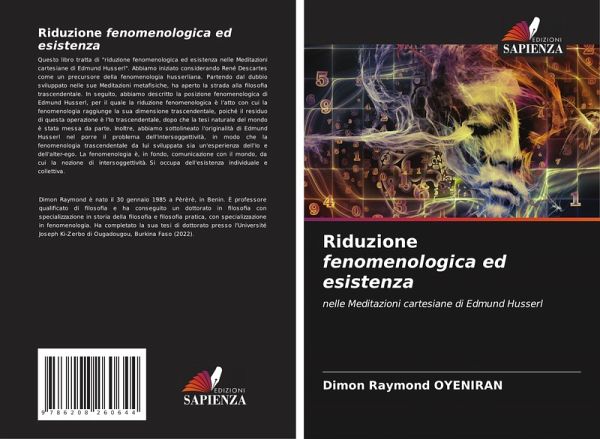 Riduzione fenomenologica ed esistenza Riduzione fenomenologica ed esistenza