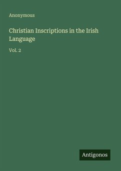 Cover Christian Inscriptions in the Irish Language