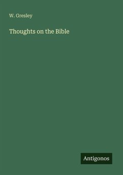 Cover Thoughts on the Bible