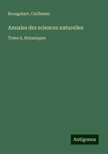 Annales des sciences naturelles