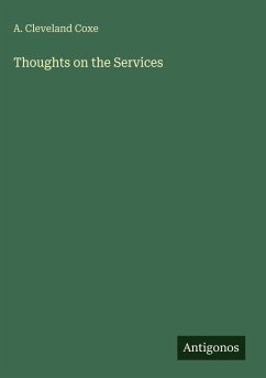 Cover Thoughts on the Services