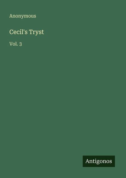 Cecil's Tryst Cecil's Tryst