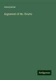 Argument of Mr. Evarts