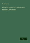 Selections from the Records of the Bombay Government Selections from the Records of the Bombay Government