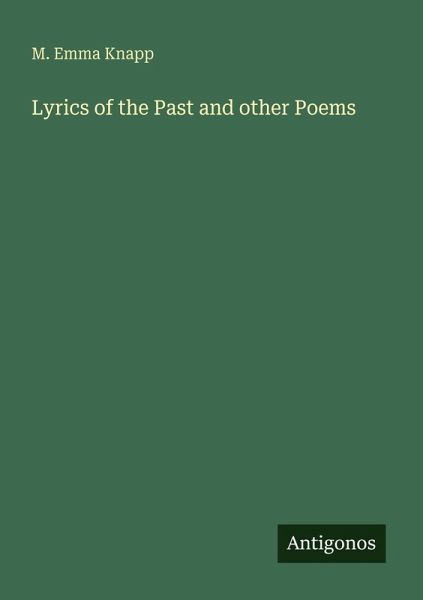 Lyrics of the Past and other Poems