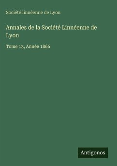Cover Annales de la Société Linnéenne de Lyon