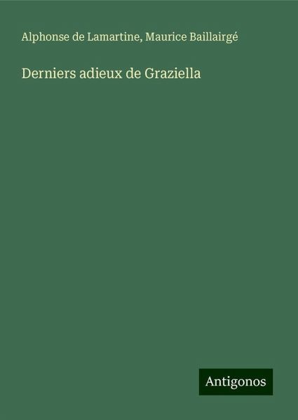 Derniers adieux de Graziella Derniers adieux de Graziella