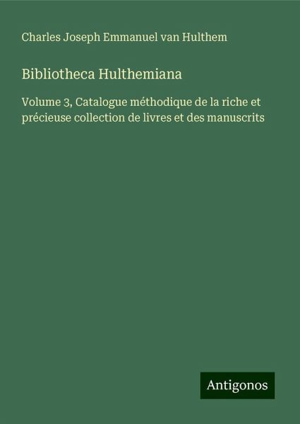 Bibliotheca Hulthemiana