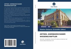 Cover ARTIKEL ASERBAIDSCHANER WISSENSCHAFTLER