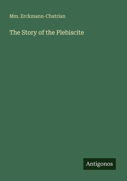 The Story of the Plebiscite