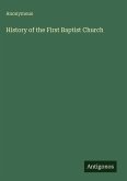 History of the First Baptist Church