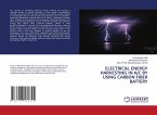 ELECTRICAL ENERGY HARVESTING IN A/C BY USING CARBON FIBER BATTERY