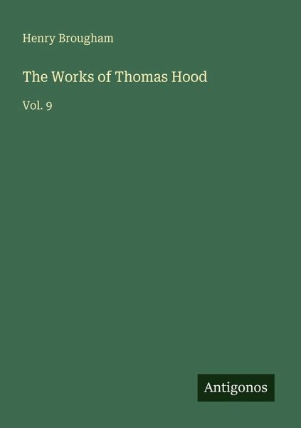 The Works of Thomas Hood