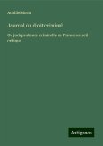 Journal du droit criminel