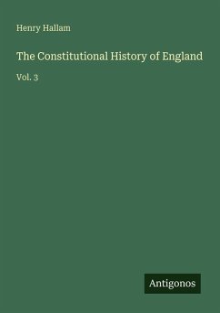 Cover The Constitutional History of England